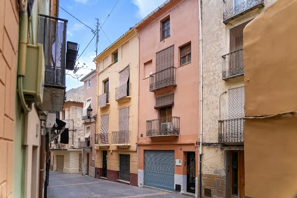 Vista exterior de Casa o chalet en venta en Ibi con Amueblado