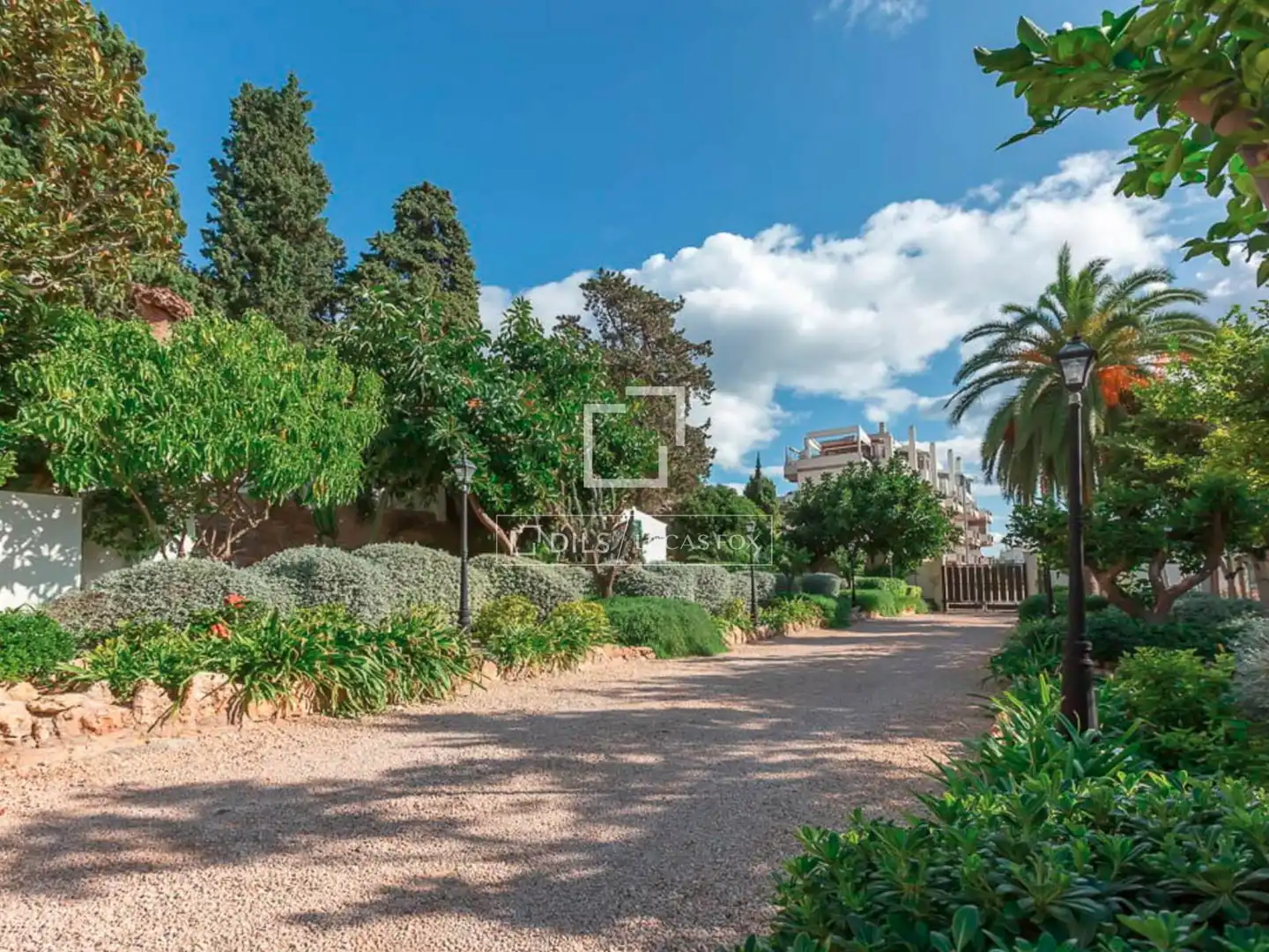 Garden of Houses for rent in  Palma de Mallorca  with Air Conditioner, Heating and Private garden