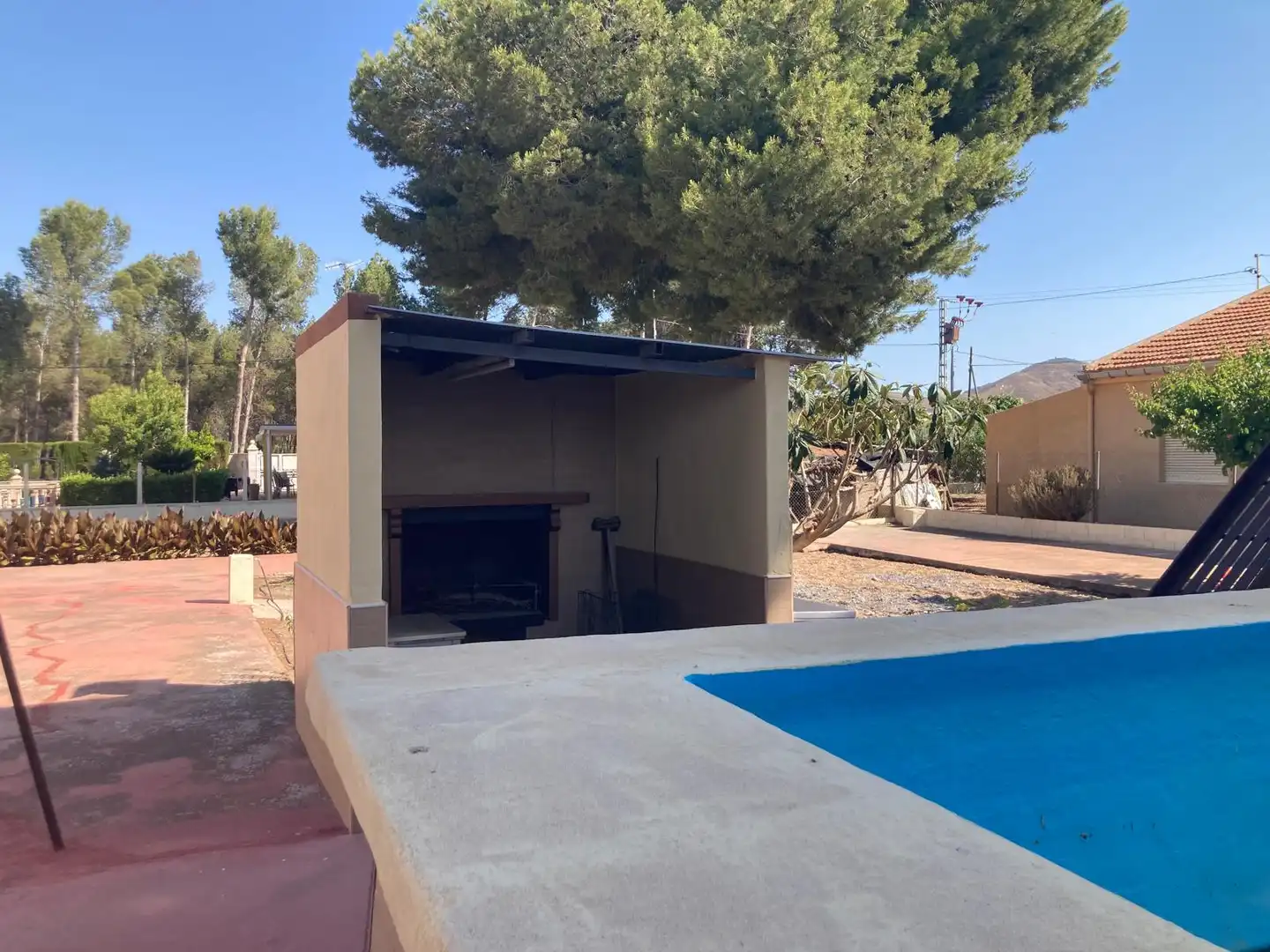 Piscina de Casa o chalet en venta en Villena con Jardín privado, Piscina y Amueblado