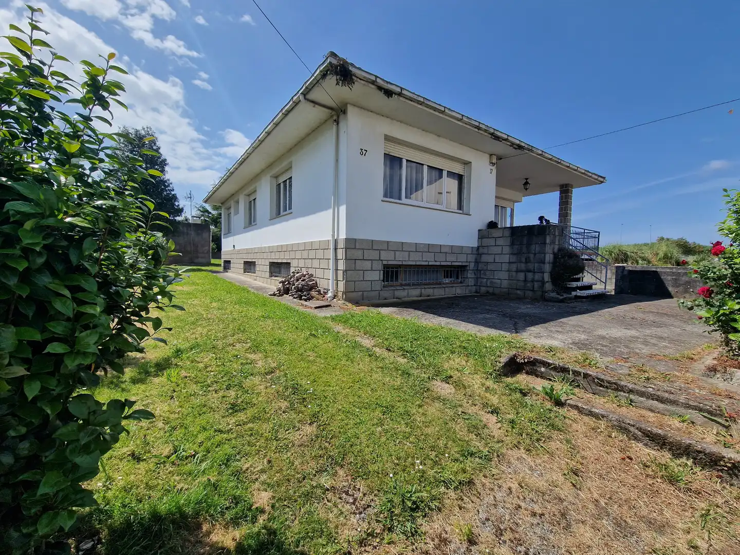 Vista exterior de Casa o chalet en venta en Narón con Jardín privado y Terraza