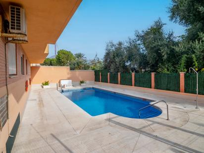Swimming pool of Planta baja for sale in Estepona  with Air Conditioner