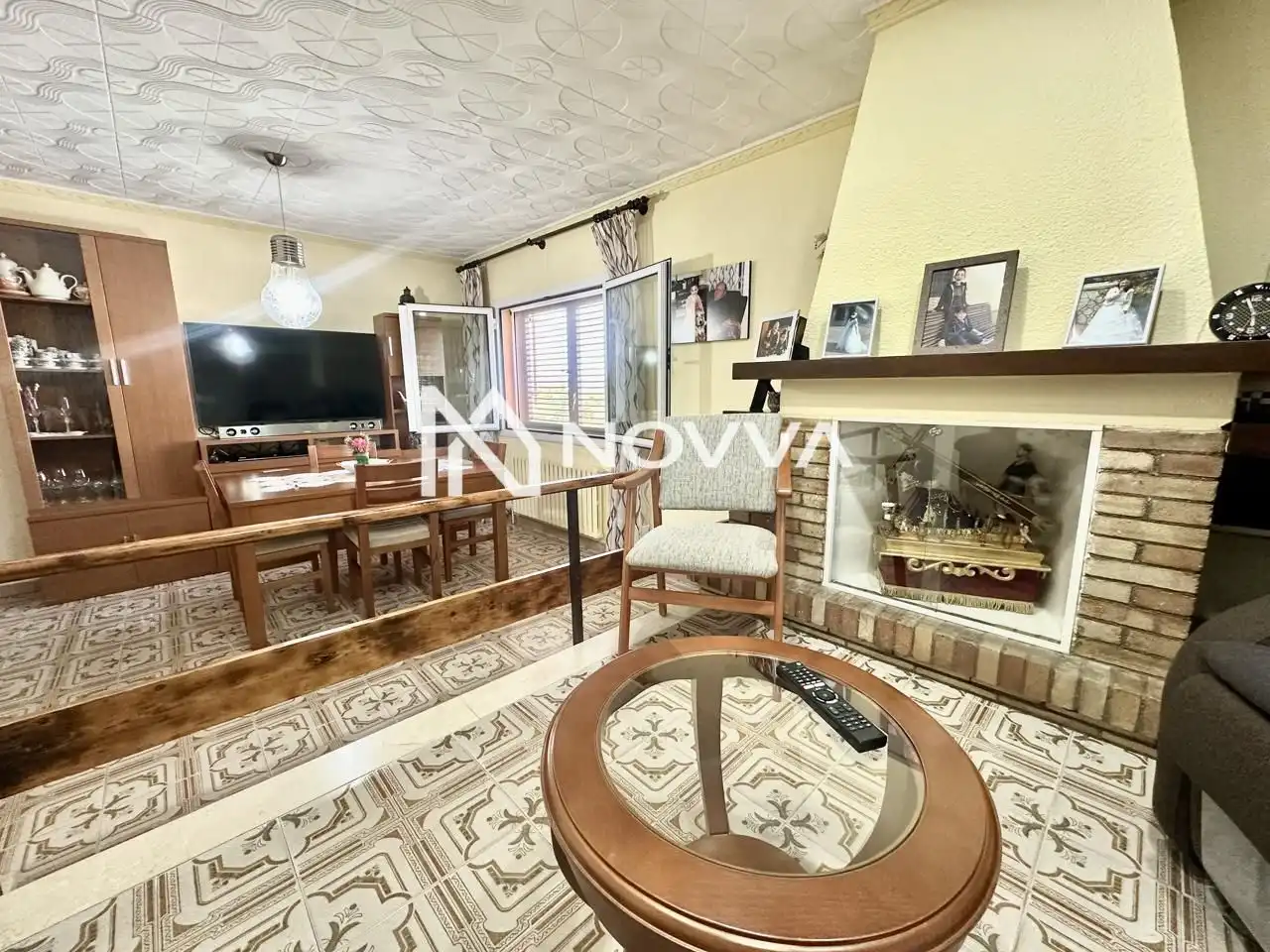 Sala d'estar de Casa o xalet en venda en Palafolls amb Jardí privat