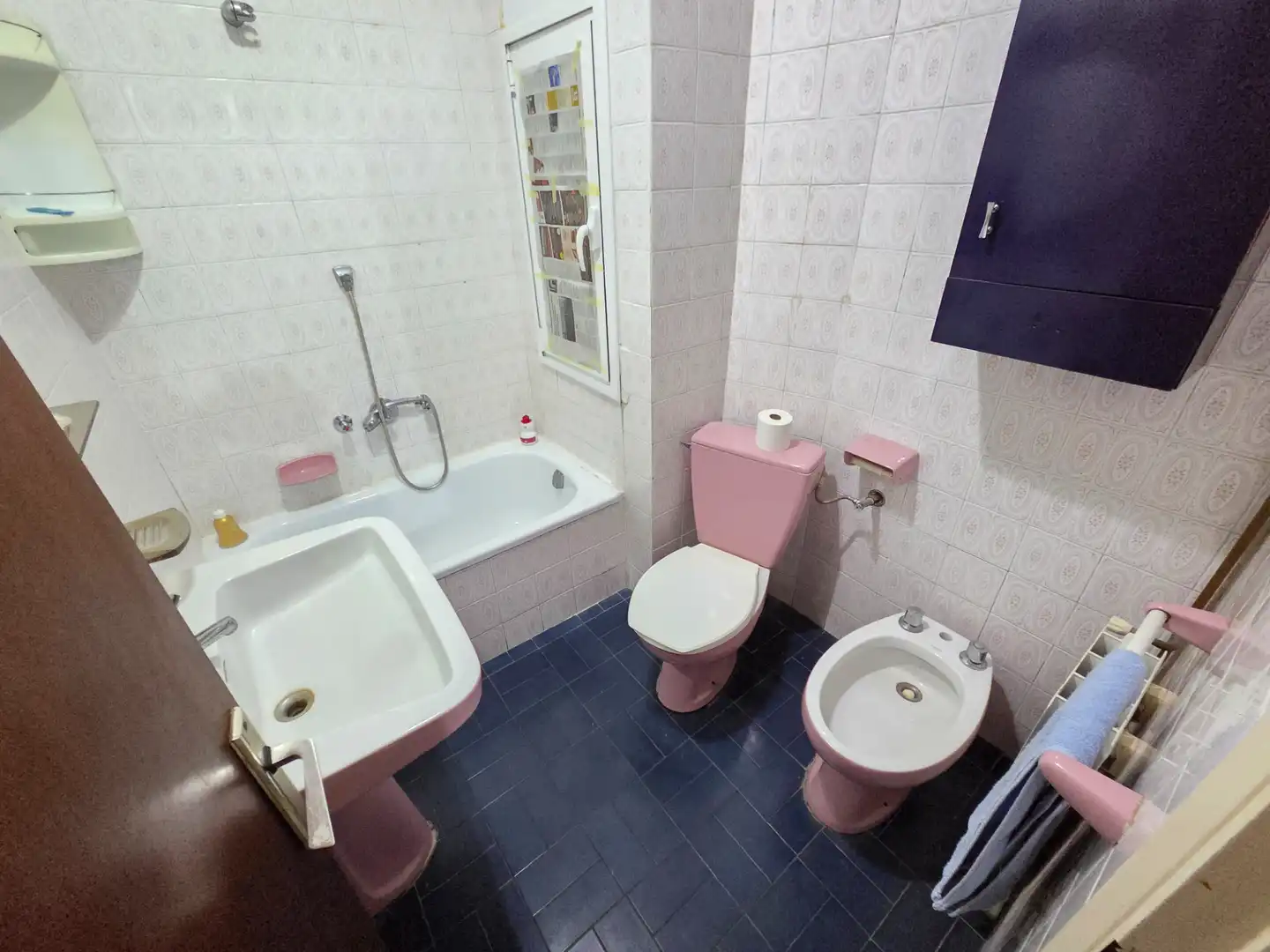 Badezimmer von Wohnung zum Verkauf in Vilafranca del Penedès mit Klimaanlage, Heizung und Parkett