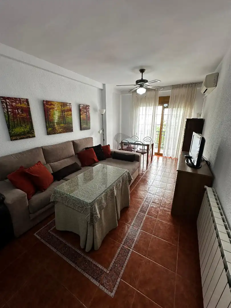 Sala de estar de Piso de alquiler en  Jaén Capital con Aire acondicionado, Calefacción y Amueblado
