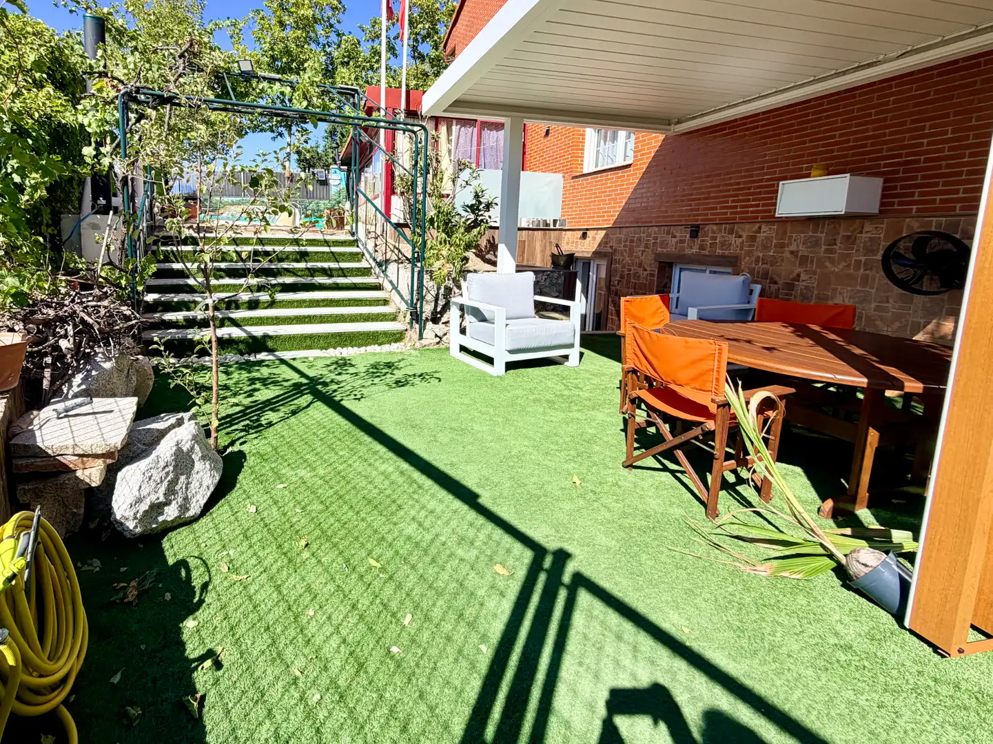 Terraza de Apartamento de alquiler en Torrelodones con Calefacción, Jardín privado y Terraza