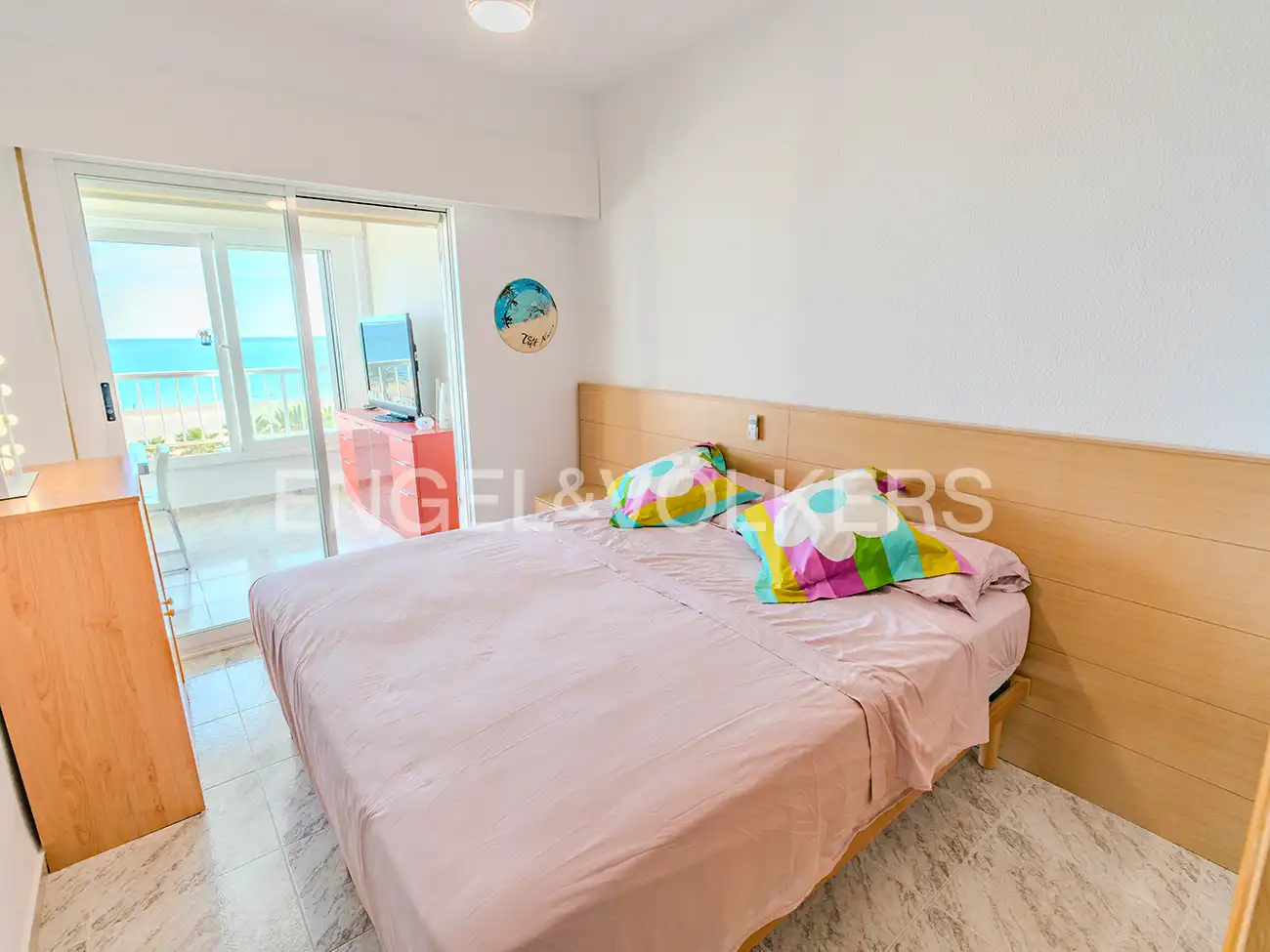 Schlafzimmer von Wohnung zum Verkauf in Alicante / Alacant mit Klimaanlage, Heizung und Gemeinschaftspool