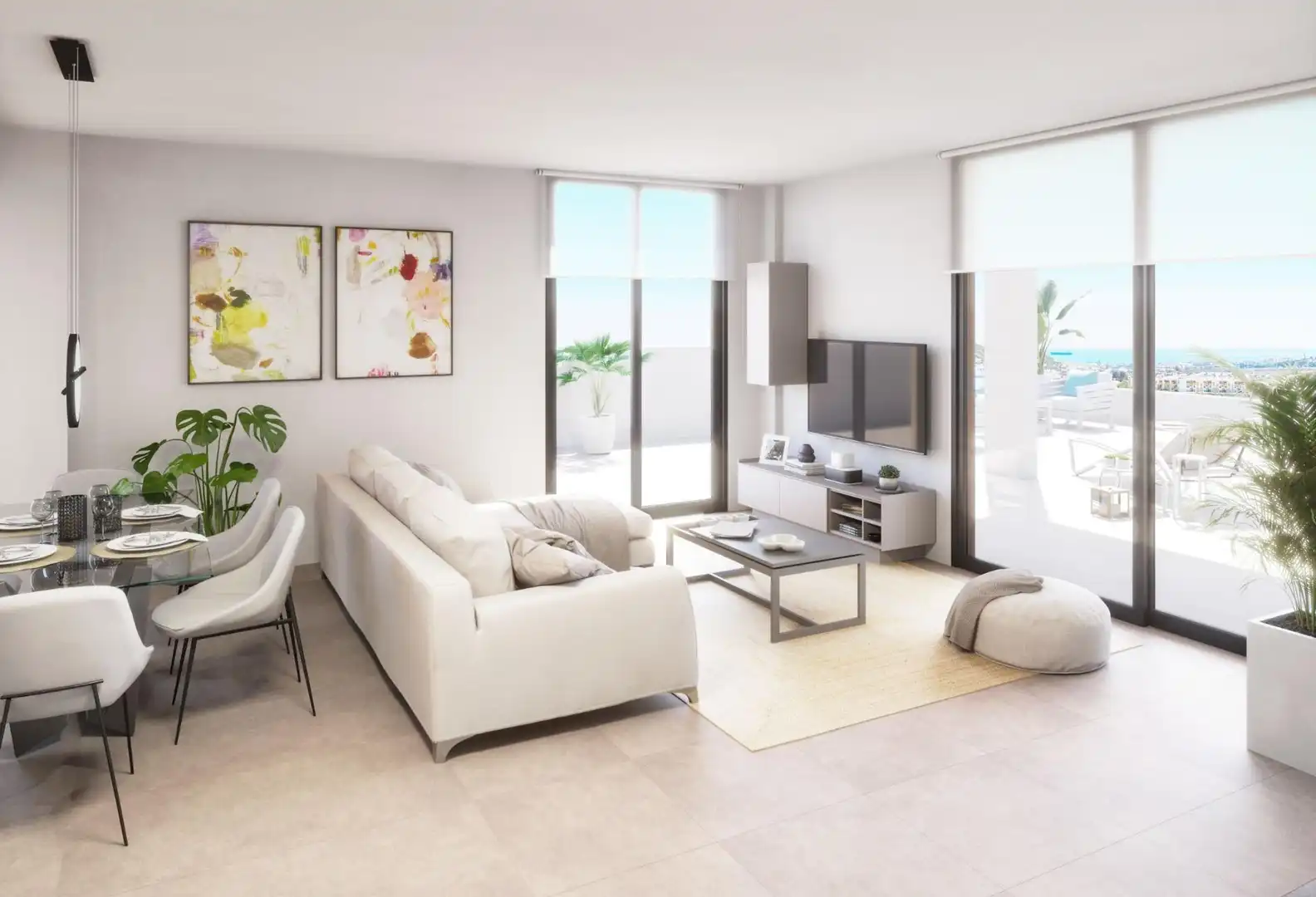 Sala de estar de Piso en venta en Vera