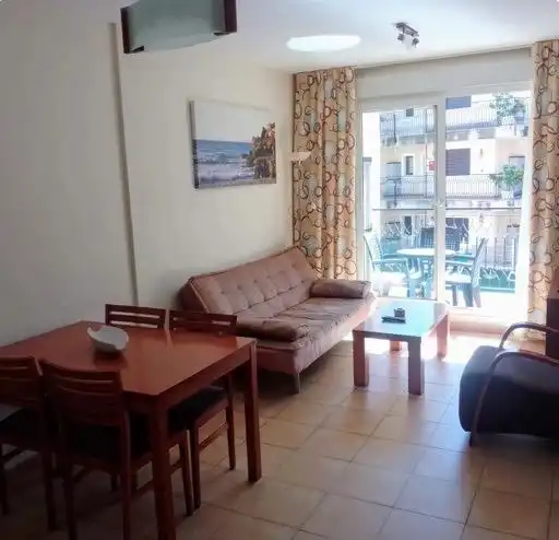 Living room of Ground floor for sale in Águilas  with Air Conditioner, Terrace and Furnished