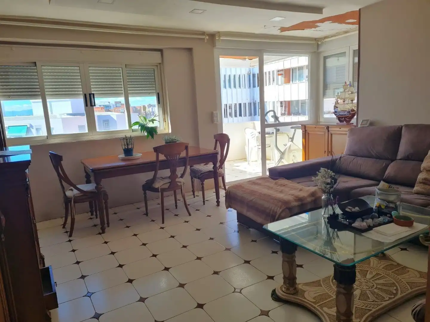 Comedor de Piso en venta en Móstoles con Calefacción, Terraza y Amueblado