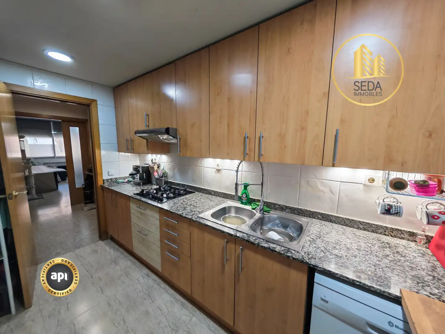 Cocina de Planta baja en venta en Sant Celoni con Aire acondicionado, Calefacción y Terraza