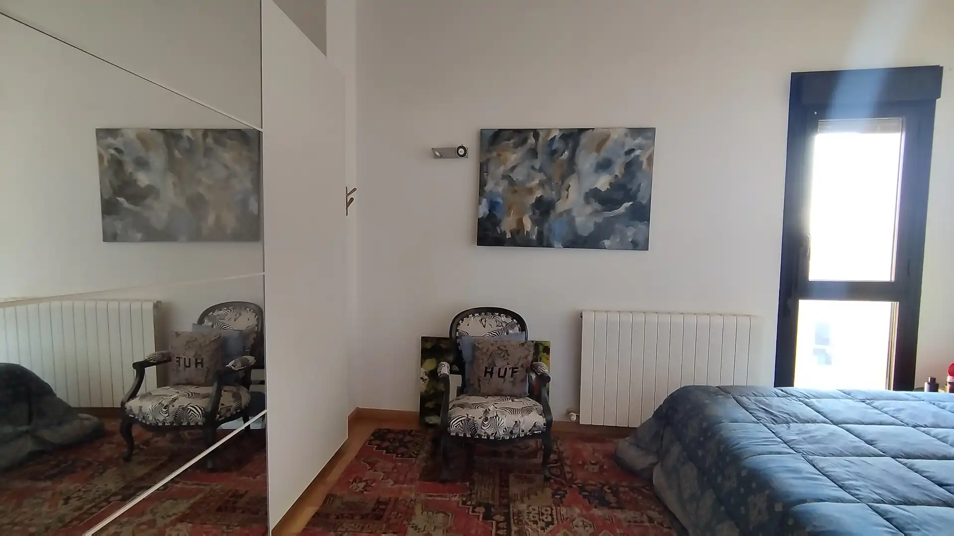 Bedroom of Flat for sale in Huesca  with Air Conditioner and Heating