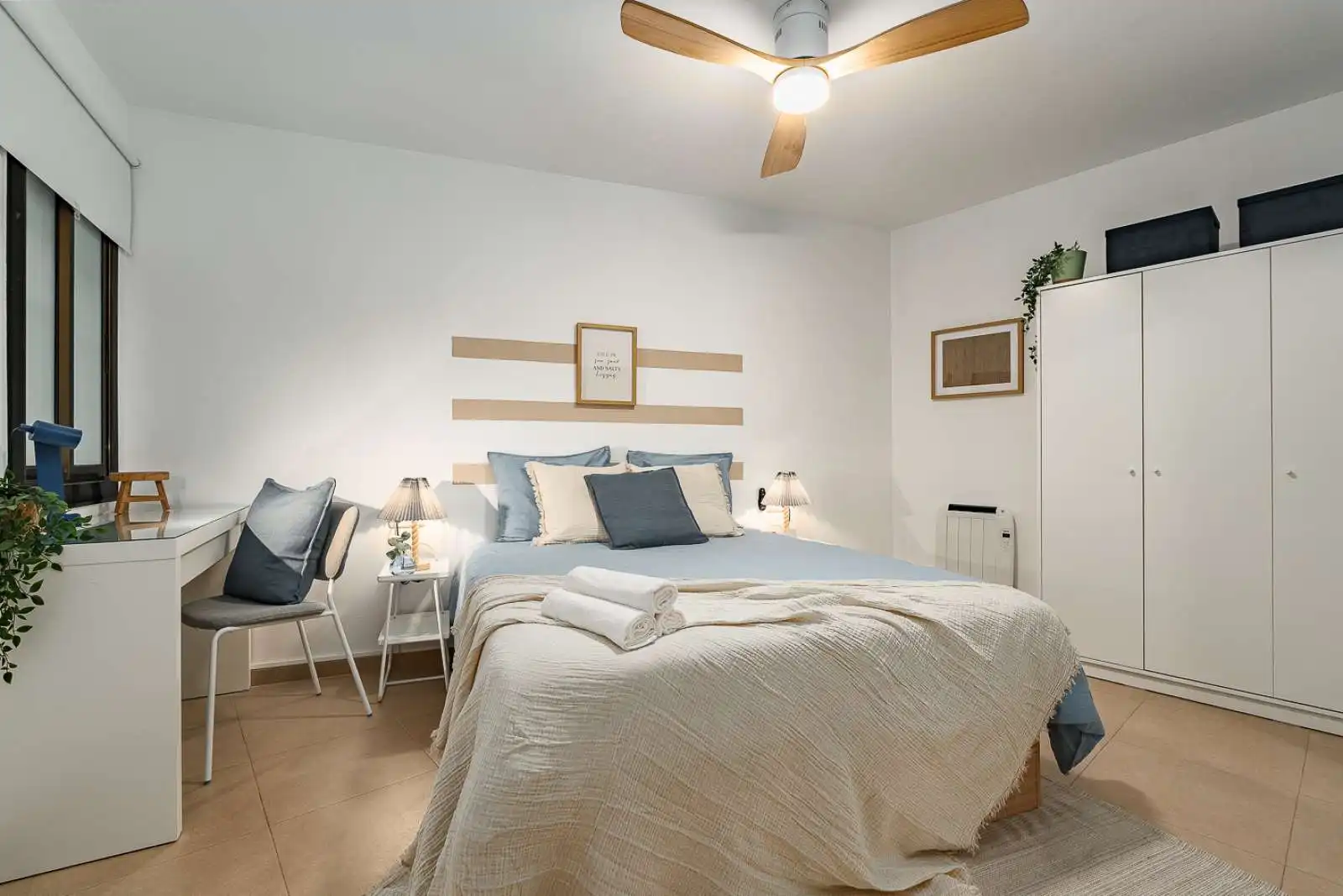 Habitación de Piso para compartir en  Barcelona Capital con Aire acondicionado, Calefacción y Terraza