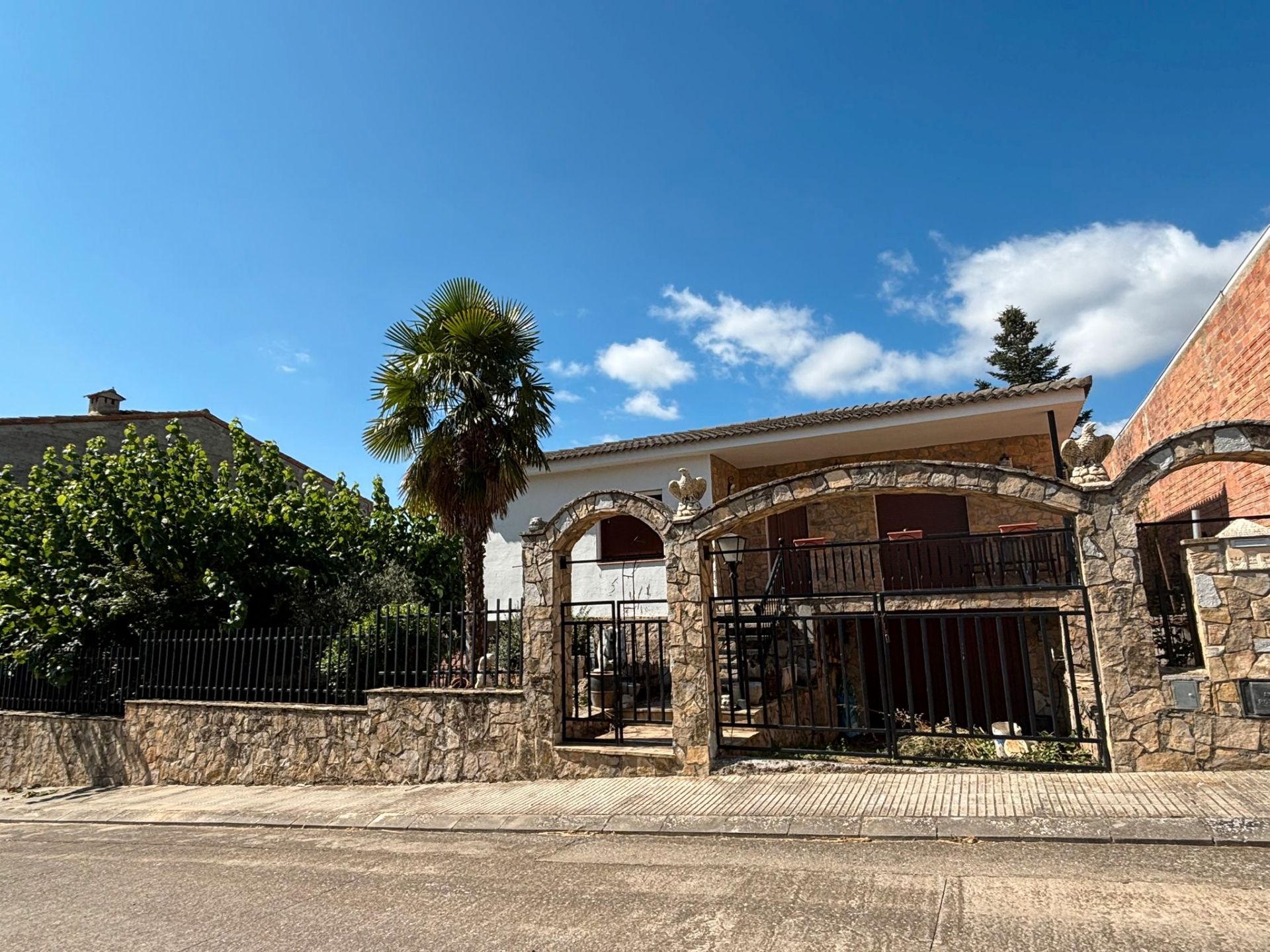 Exterior view of House or chalet to rent in Vilanova de Meià  with Air Conditioner, Heating and Private garden