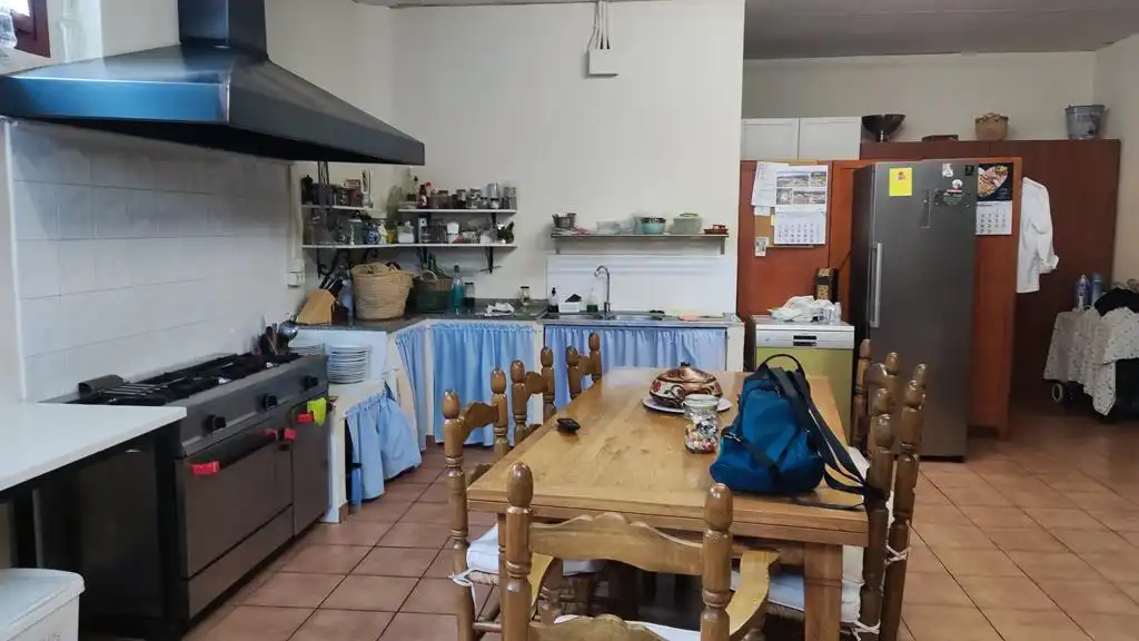 Cuina de Casa o xalet en venda en Masarac i Vilarnadal amb Aire condicionat, Calefacció i Jardí privat