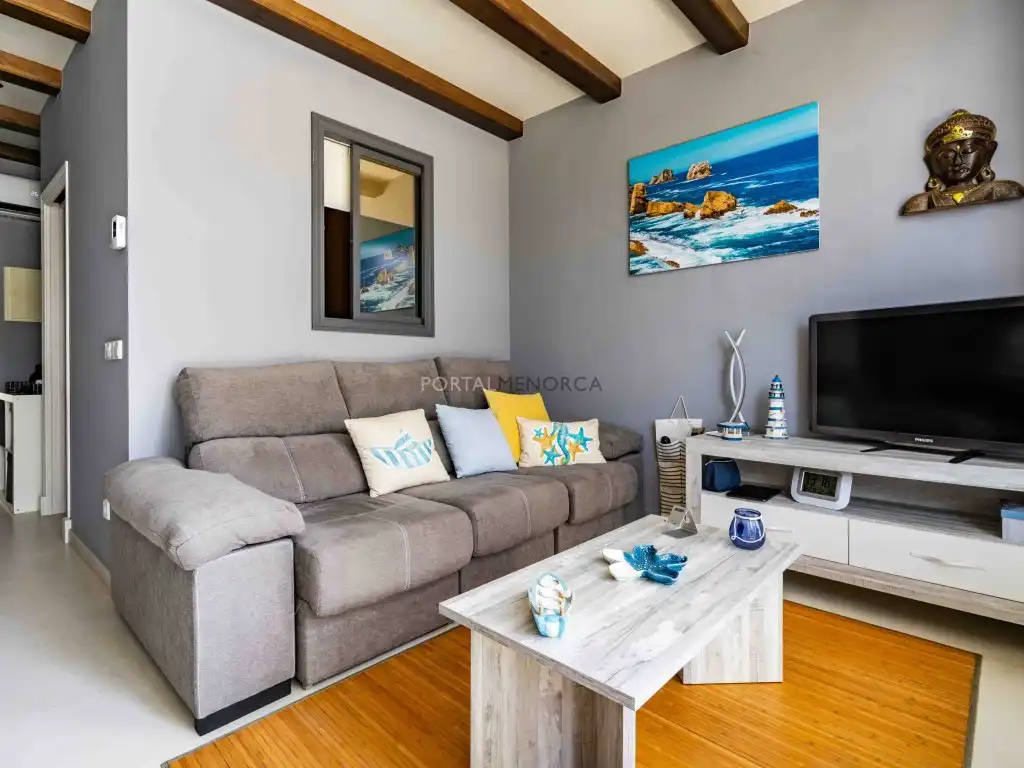 Wohnzimmer von Wohnung zum Verkauf in Maó - Mahón