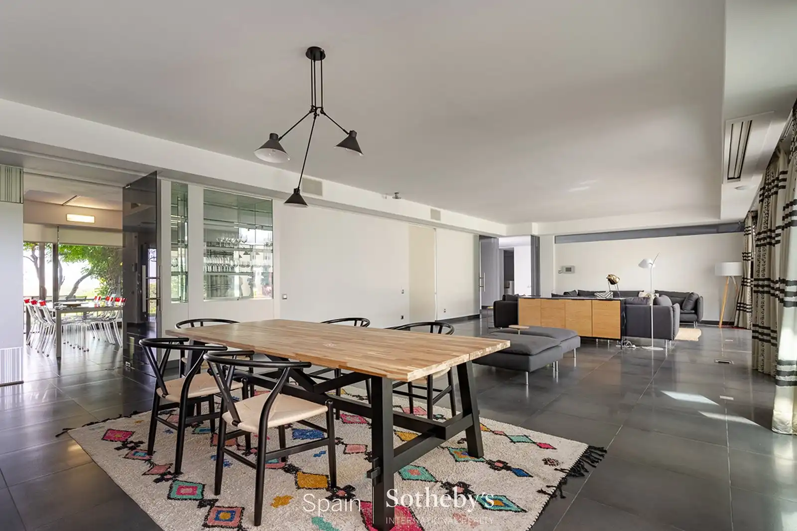 Dining room of Houses for rent in Ciudalcampo  with Air Conditioner, Heating and Private garden