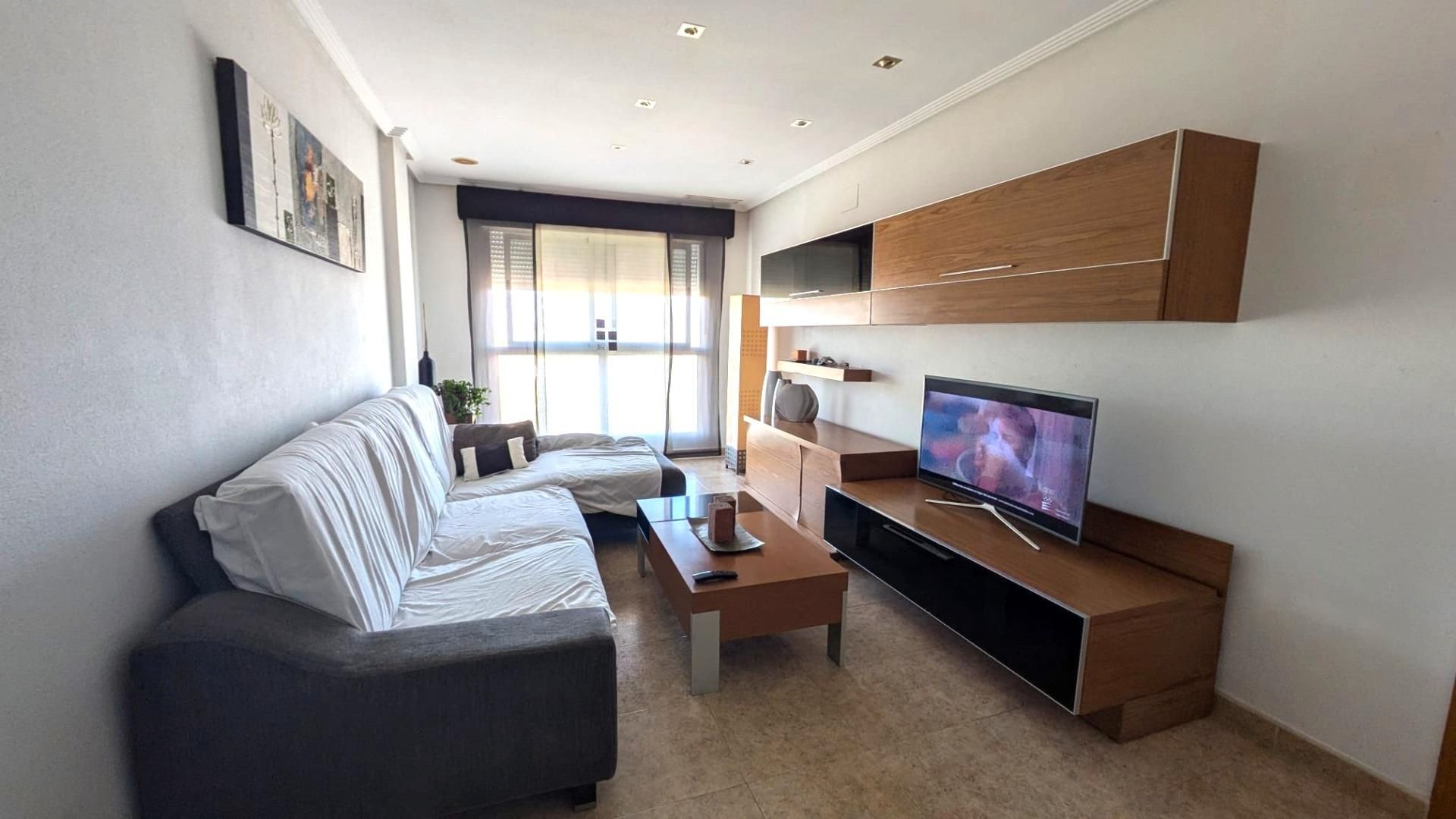 Living room of Flat for sale in Elche / Elx  with Air Conditioner and Community pool