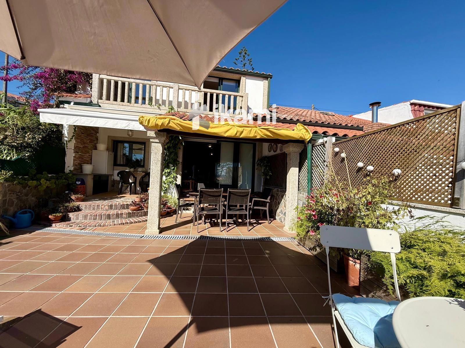 Terrace of Single-family semi-detached for sale in O Grove    with Terrace and Furnished