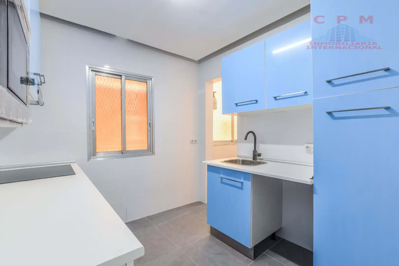 Küche von Wohnung zur Miete in Madrid mit Klimaanlage, Heizung und Parkett