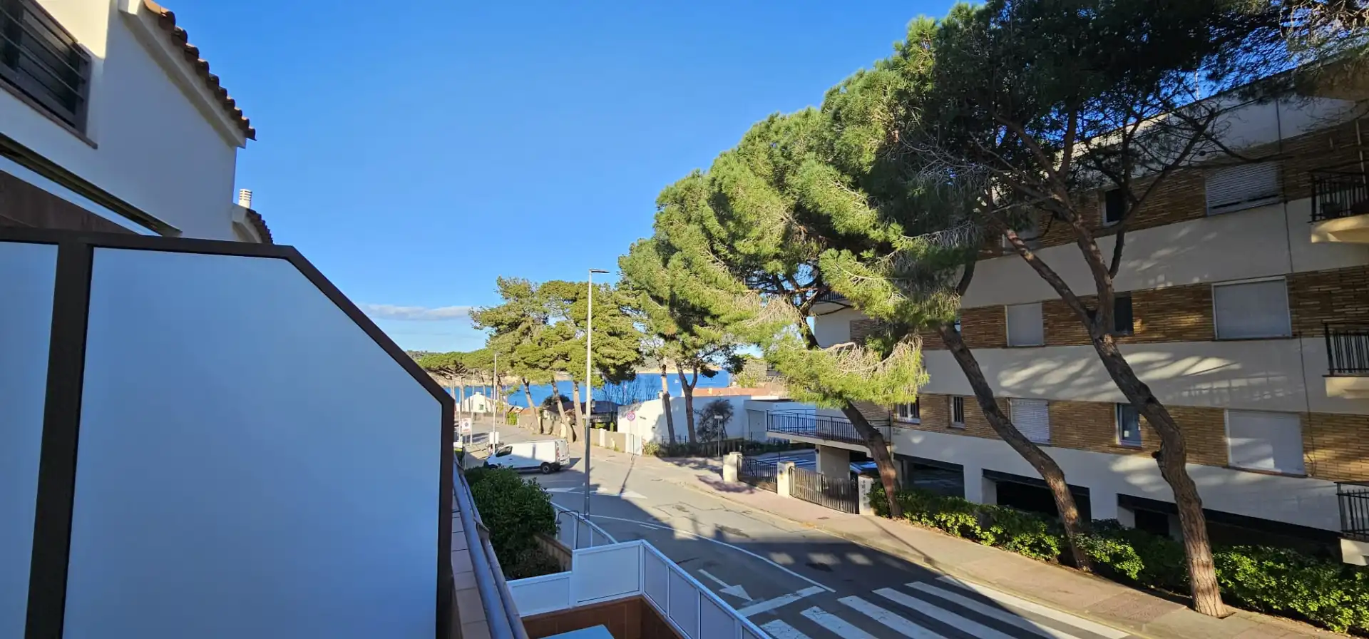 Außenansicht von Maisonette zur Miete in Palamós mit Klimaanlage, Terrasse und Möbliert