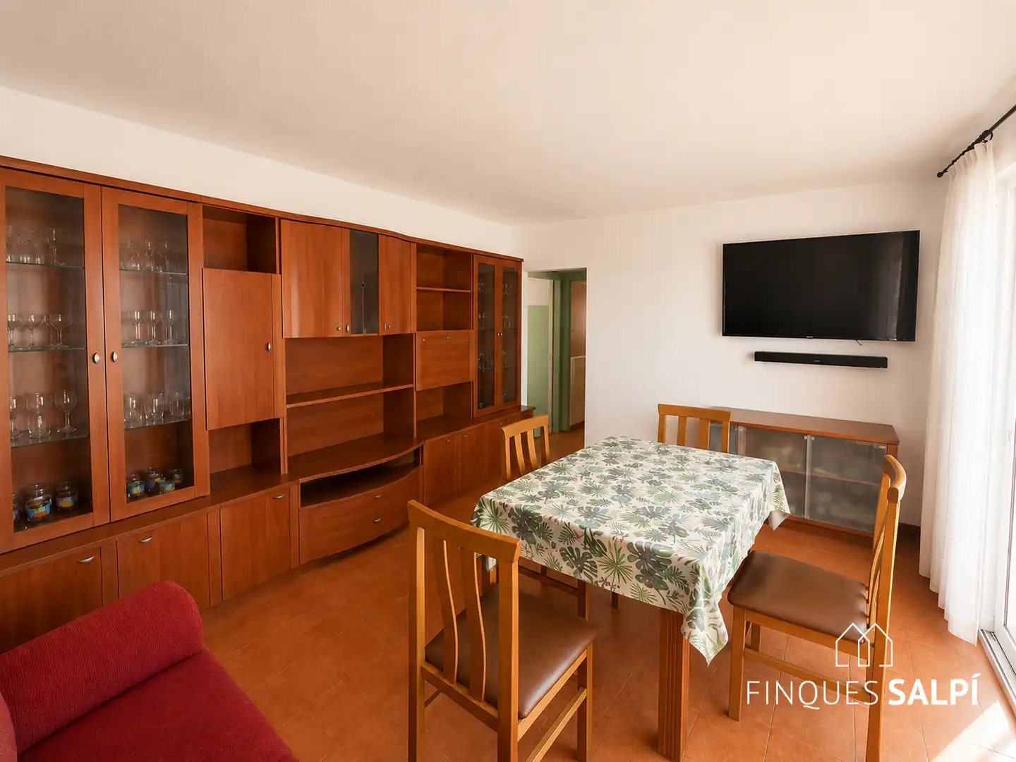 Sala de estar de Ático en venta en Figueres con Terraza