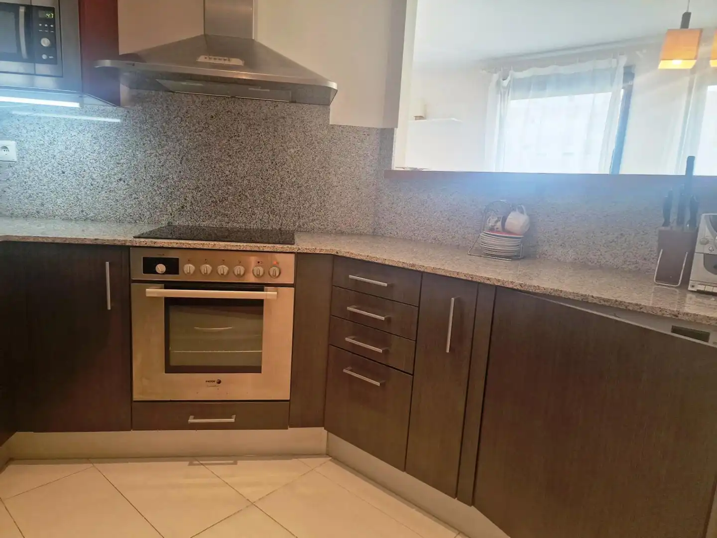 Kitchen of Flat for sale in Cambrils  with Air Conditioner, Furnished and Community pool