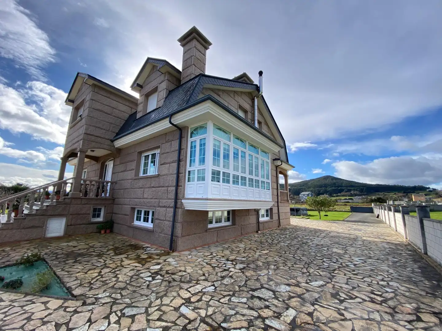 Vista exterior de Casa o chalet en venta en Foz con Calefacción, Jardín privado y Terraza