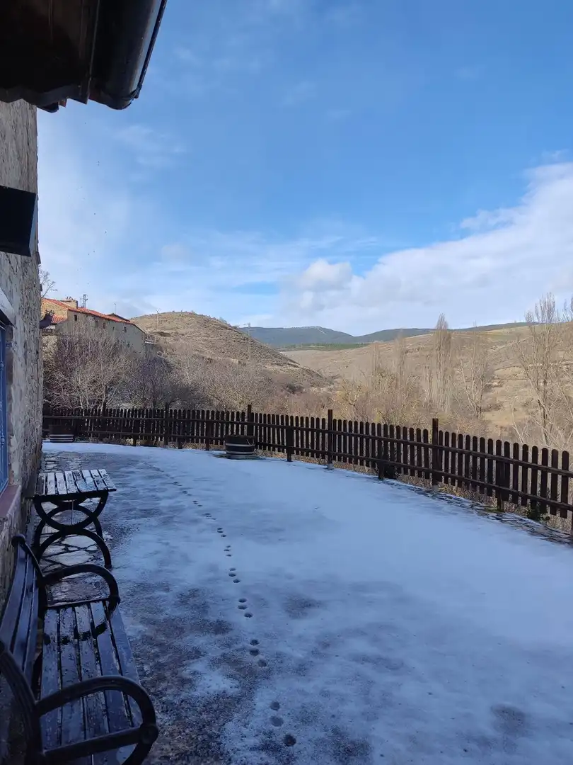 Terrace of Commercial properties for sale in Villar del Río  with Furnished