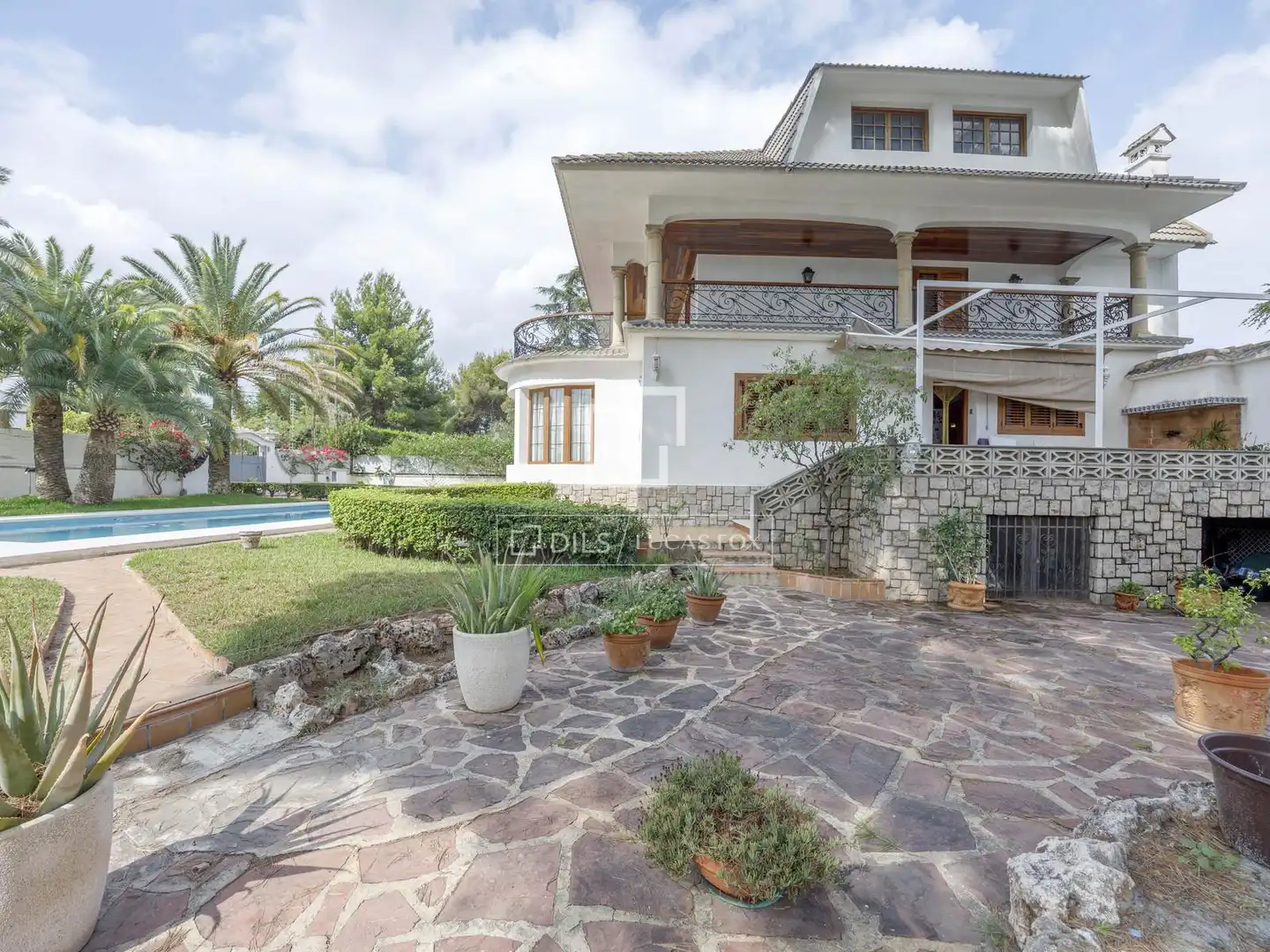 Garden of Houses for sale in Paterna  with Heating, Private garden and Parquet flooring