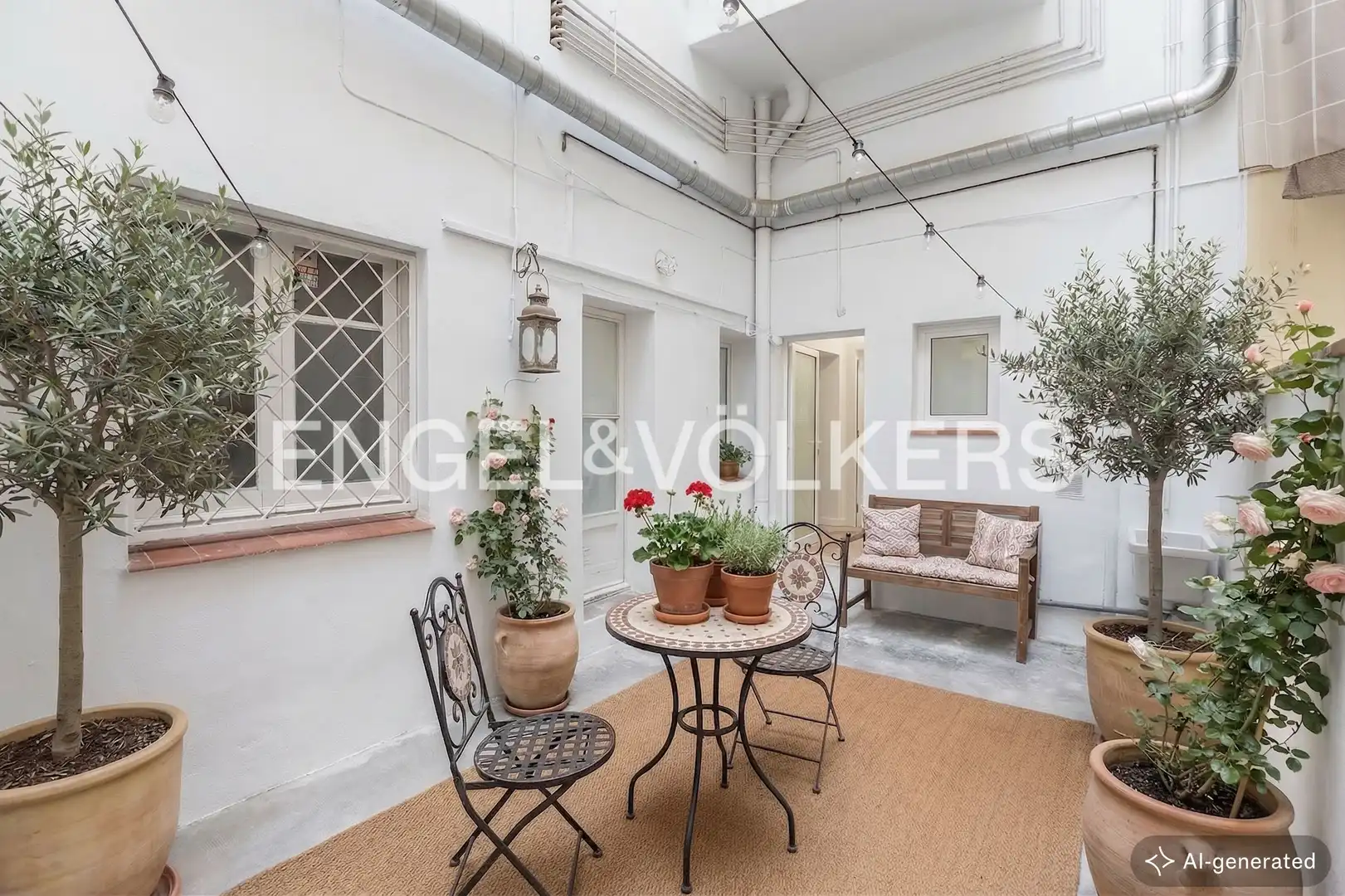 Terrace of Flat for sale in Barcelona  with Air Conditioner, Heating and Parquet flooring