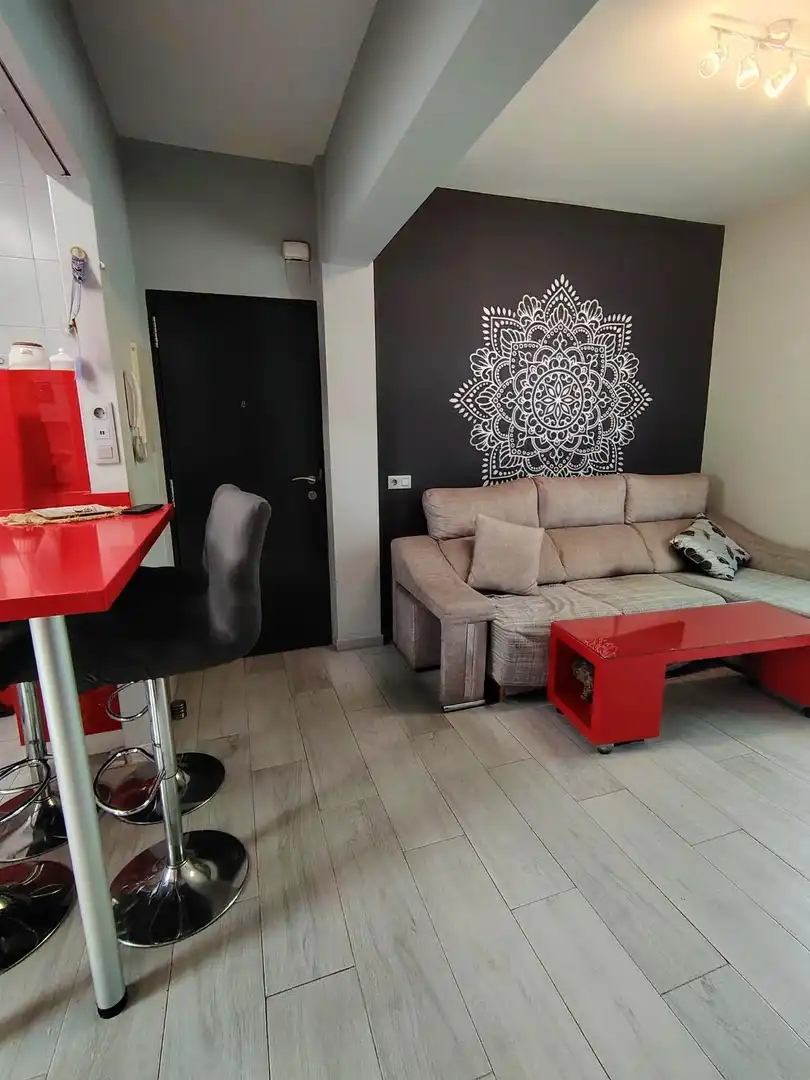 Sala de estar de Apartamento en venta en Málaga