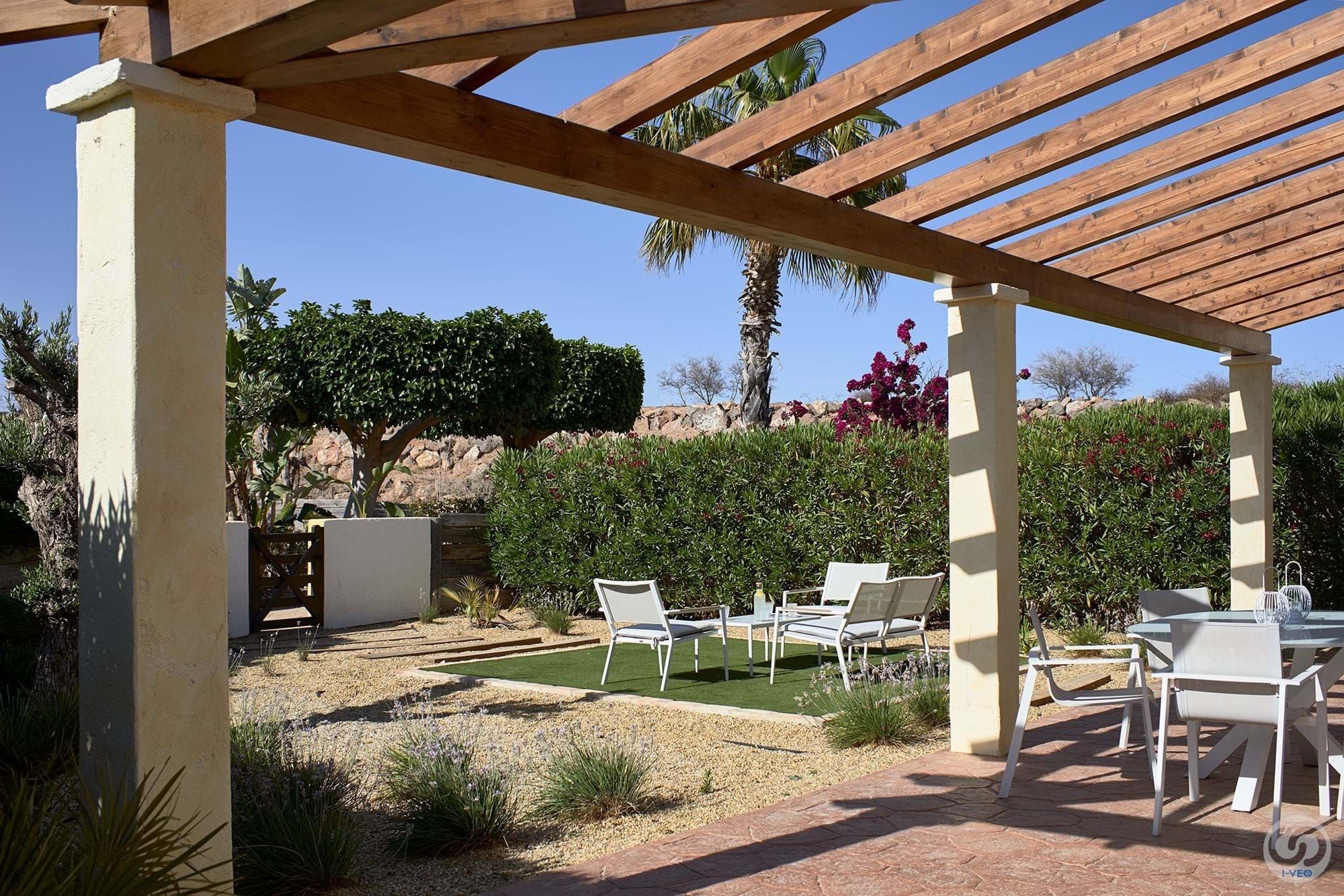 Terrassa de Casa o xalet en venda en Cuevas del Almanzora amb Aire condicionat, Jardí privat i Terrassa