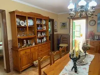 Comedor de Finca rústica en venta en Fuente Álamo de Murcia con Calefacción, Jardín privado y Trastero