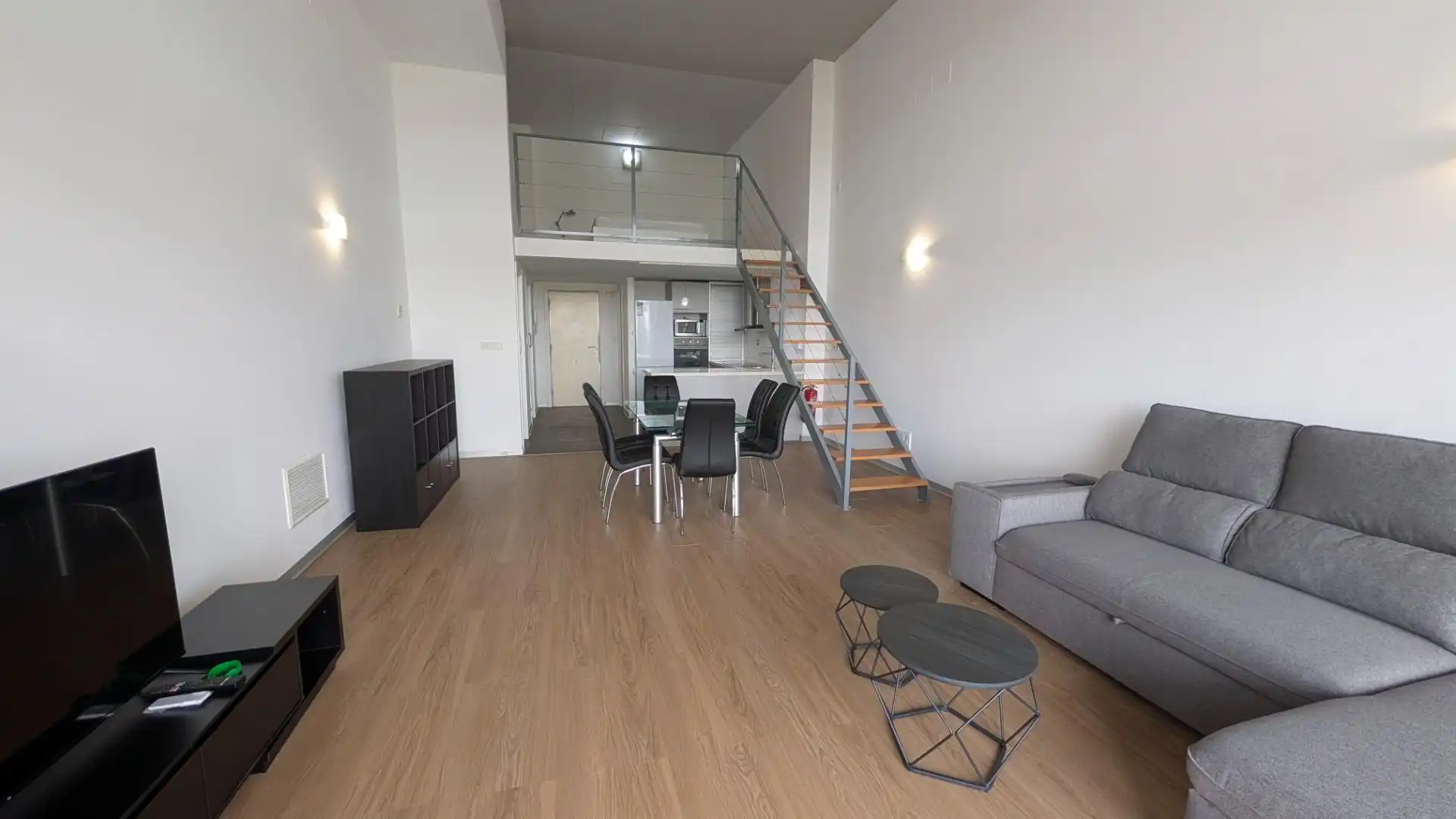 Sala de estar de Dúplex en venta en Valencia con Aire acondicionado, Terraza y Amueblado