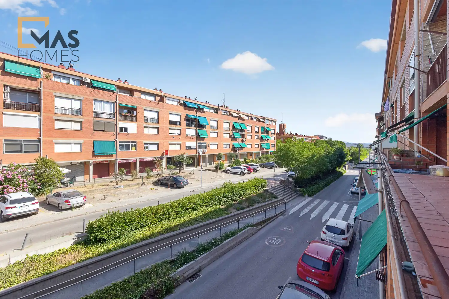 Vista exterior de Piso en venta en Viladecavalls con Aire acondicionado, Calefacción y Balcón