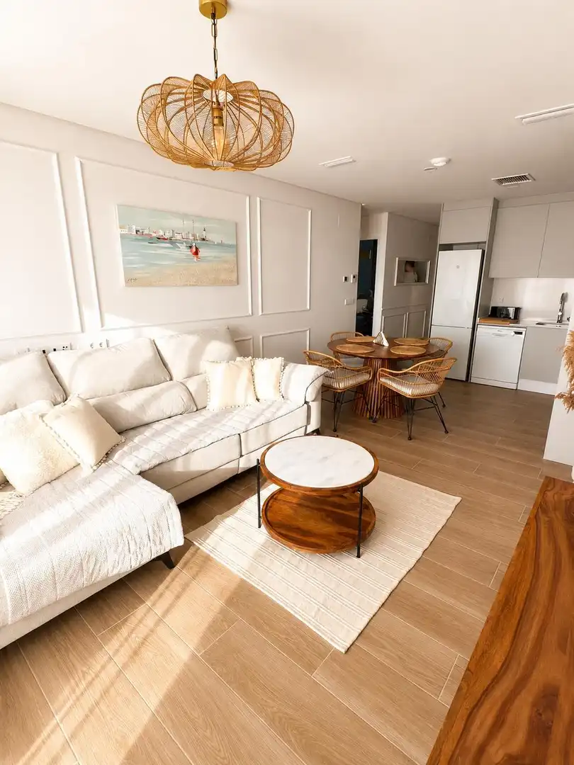 Sala d'estar de Apartament en venda en Madrid amb Terrassa
