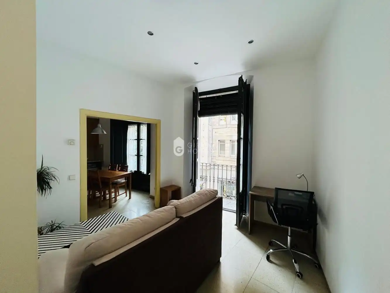 Living room of Apartments for rent in Girona Capital  with Furnished