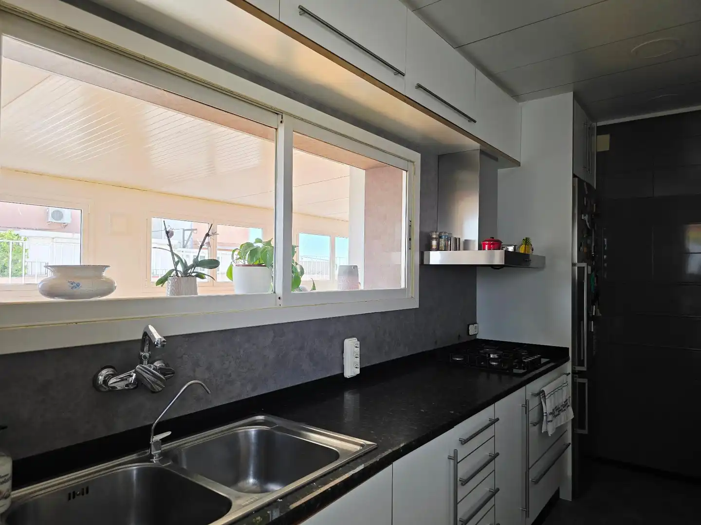 Kitchen of Attic for sale in Barcelona  with Air Conditioner, Heating and Terrace