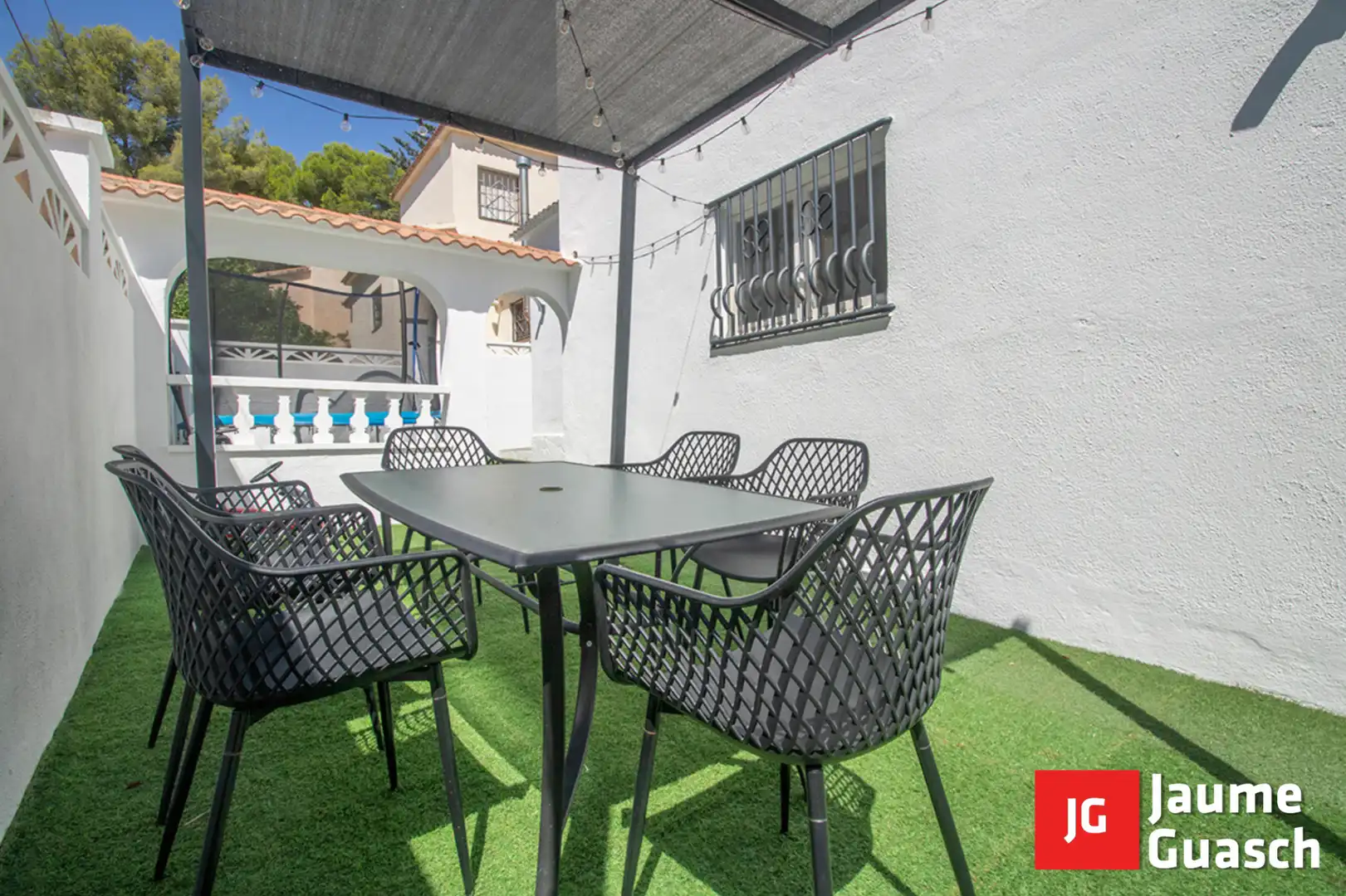 Terrace of Detached homes for sale in La Pobla de Montornès    with Heating, Private garden and Parquet flooring