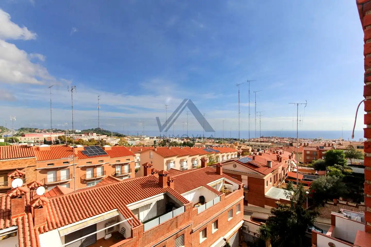 Exterior view of Houses for sale in Mataró  with Air Conditioner and Terrace