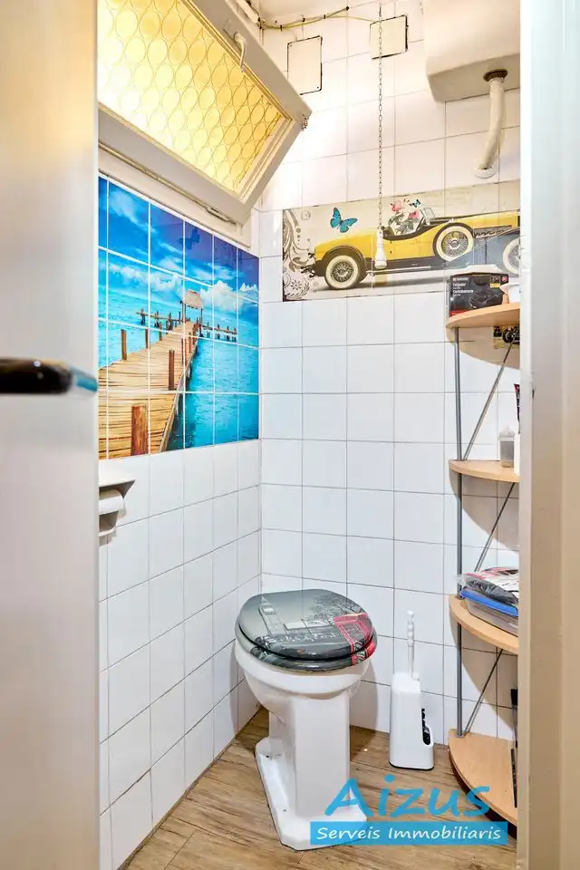 Baño de Casa o chalet en venta en Seva con Aire acondicionado, Calefacción y Jardín privado