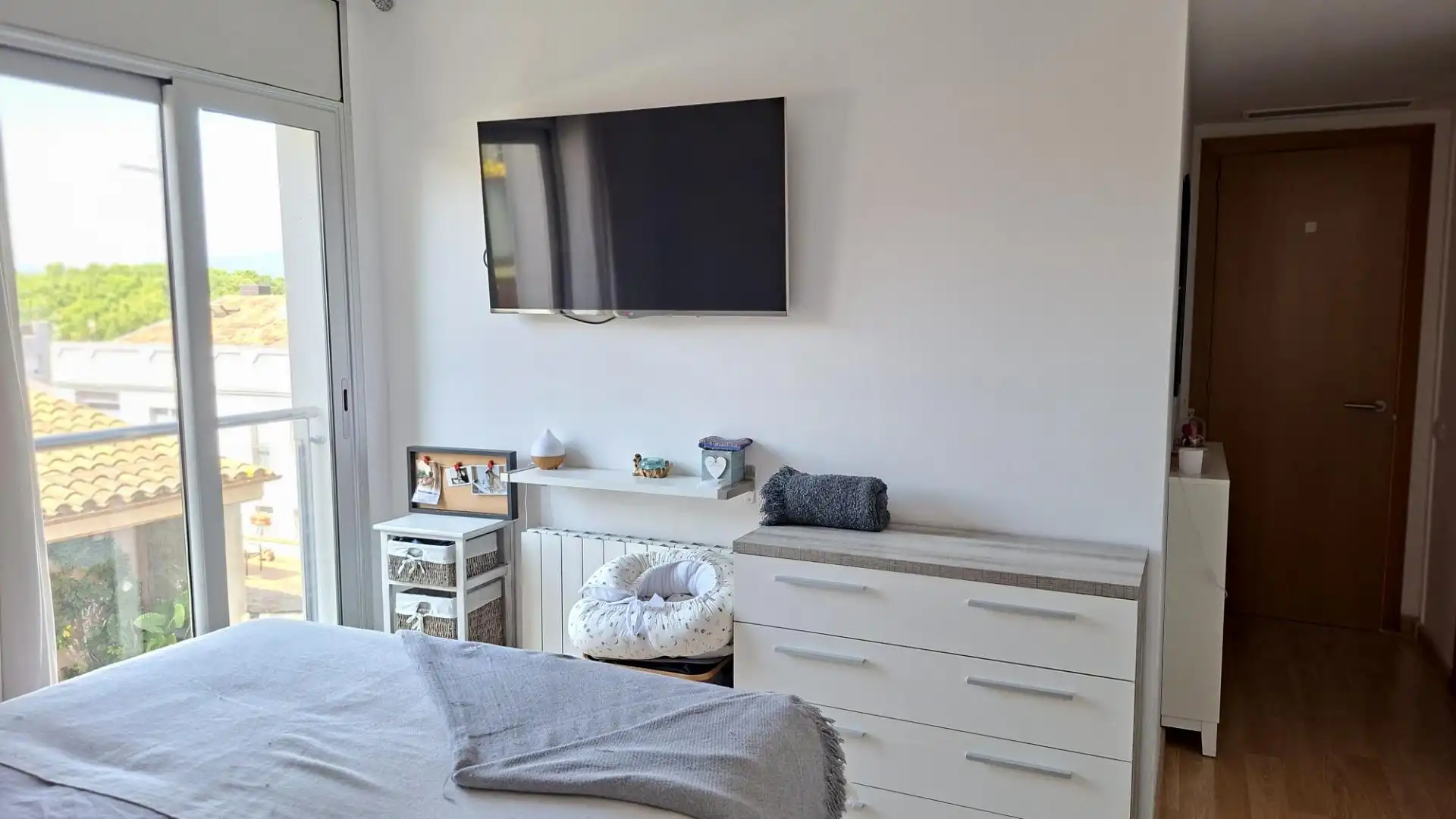 Bedroom of Flat for sale in Parets del Vallès  with Air Conditioner and Heating