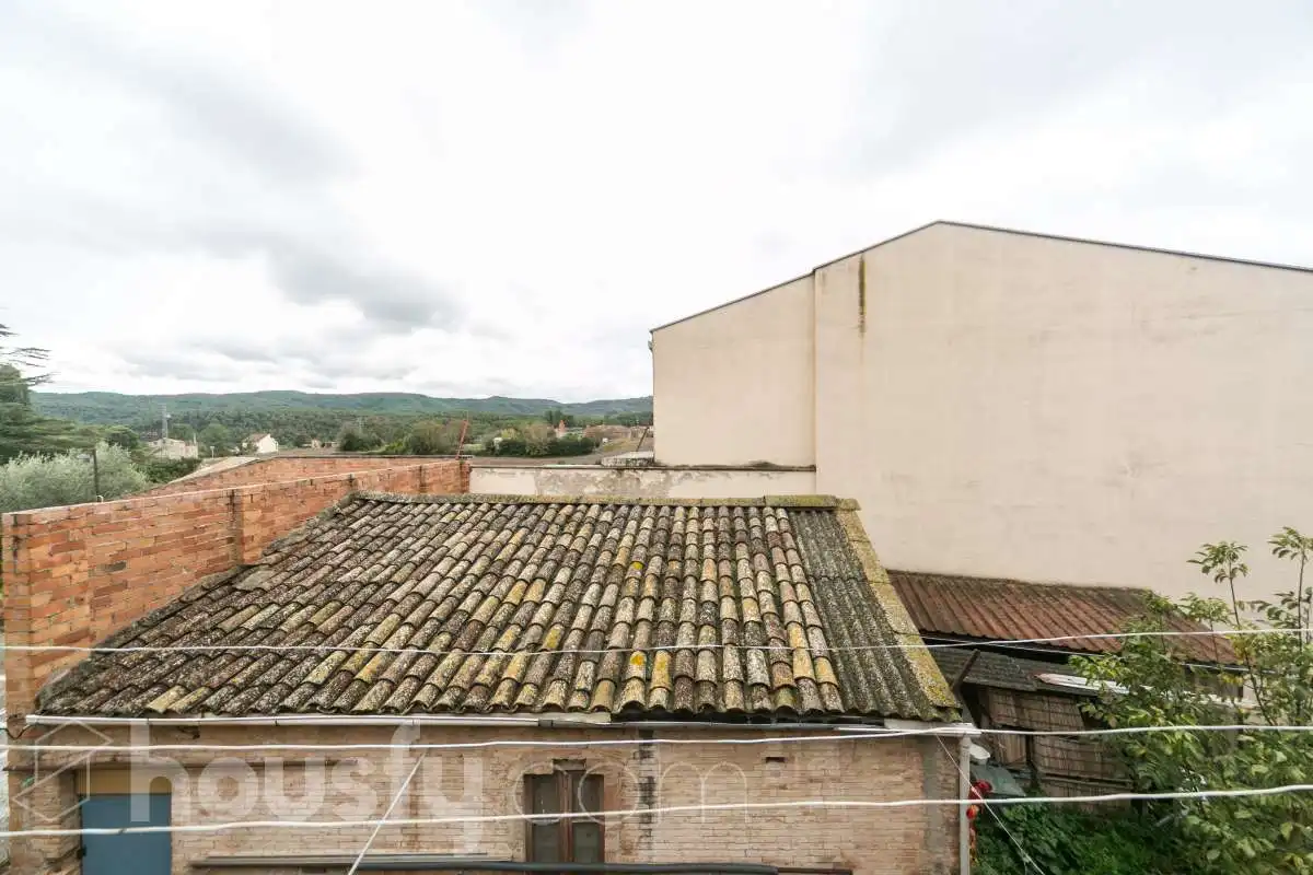 Exterior view of Houses for sale in Sant Martí de Tous  with Terrace and Balcony