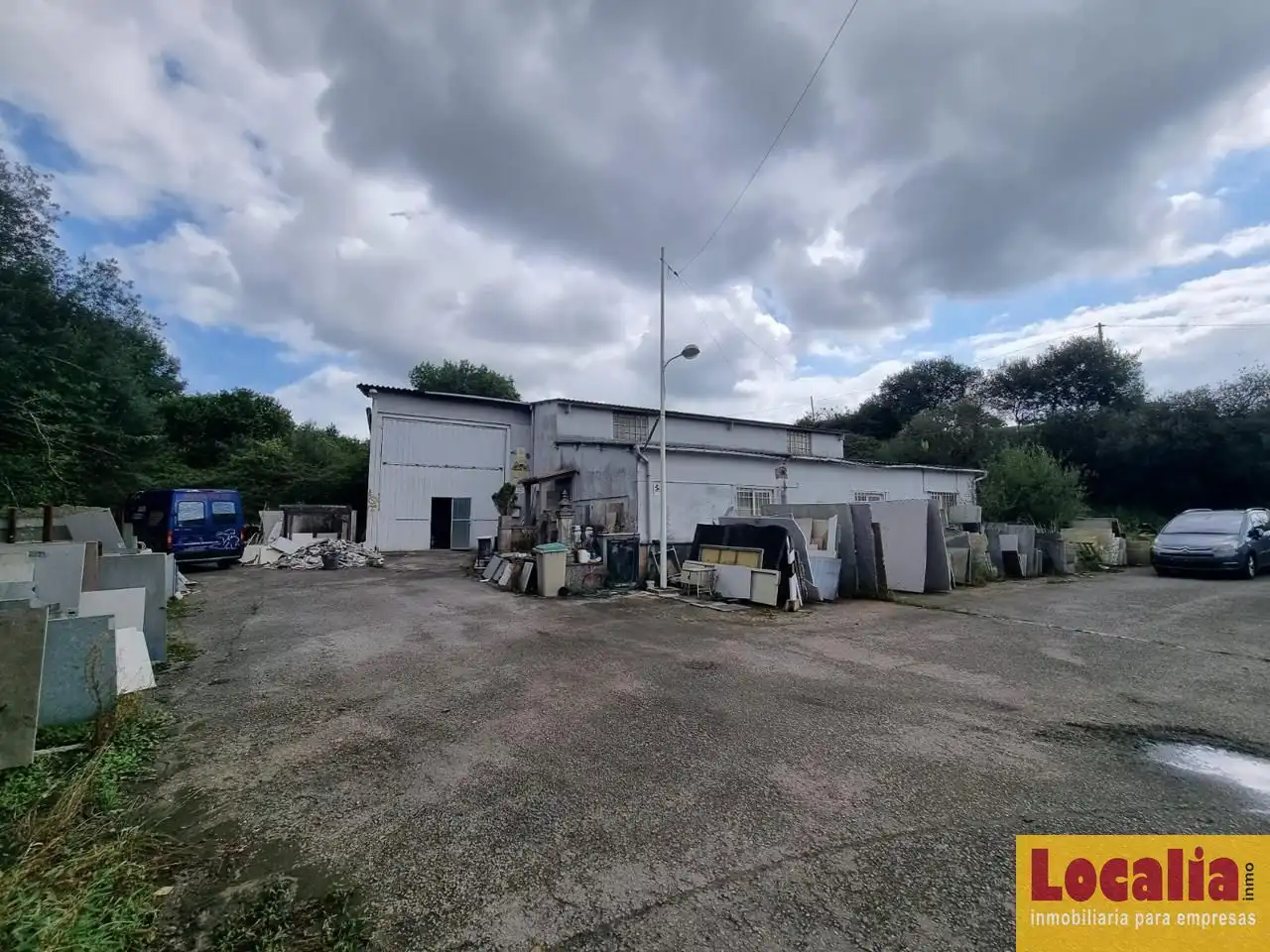 Exterior view of Industrial buildings for sale in Polanco