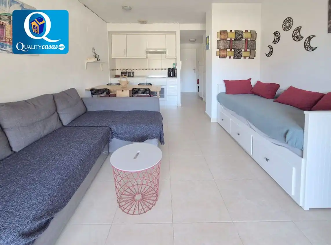 Living room of Apartments for sale in Mutxamel  with Air Conditioner, Terrace and Community pool