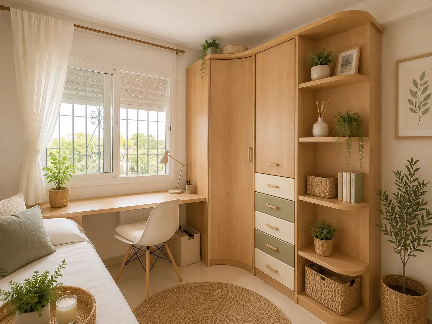 Dormitori de Apartament en venda en Sant Feliu de Guíxols amb Aire condicionat, Jardí privat i Terrassa