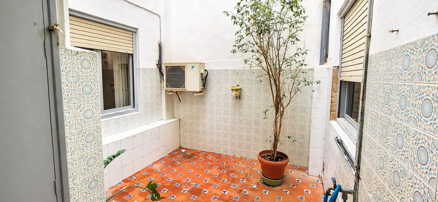 Terrasse von Wohnung zum Verkauf in Elche / Elx mit Abstellraum und Möbliert