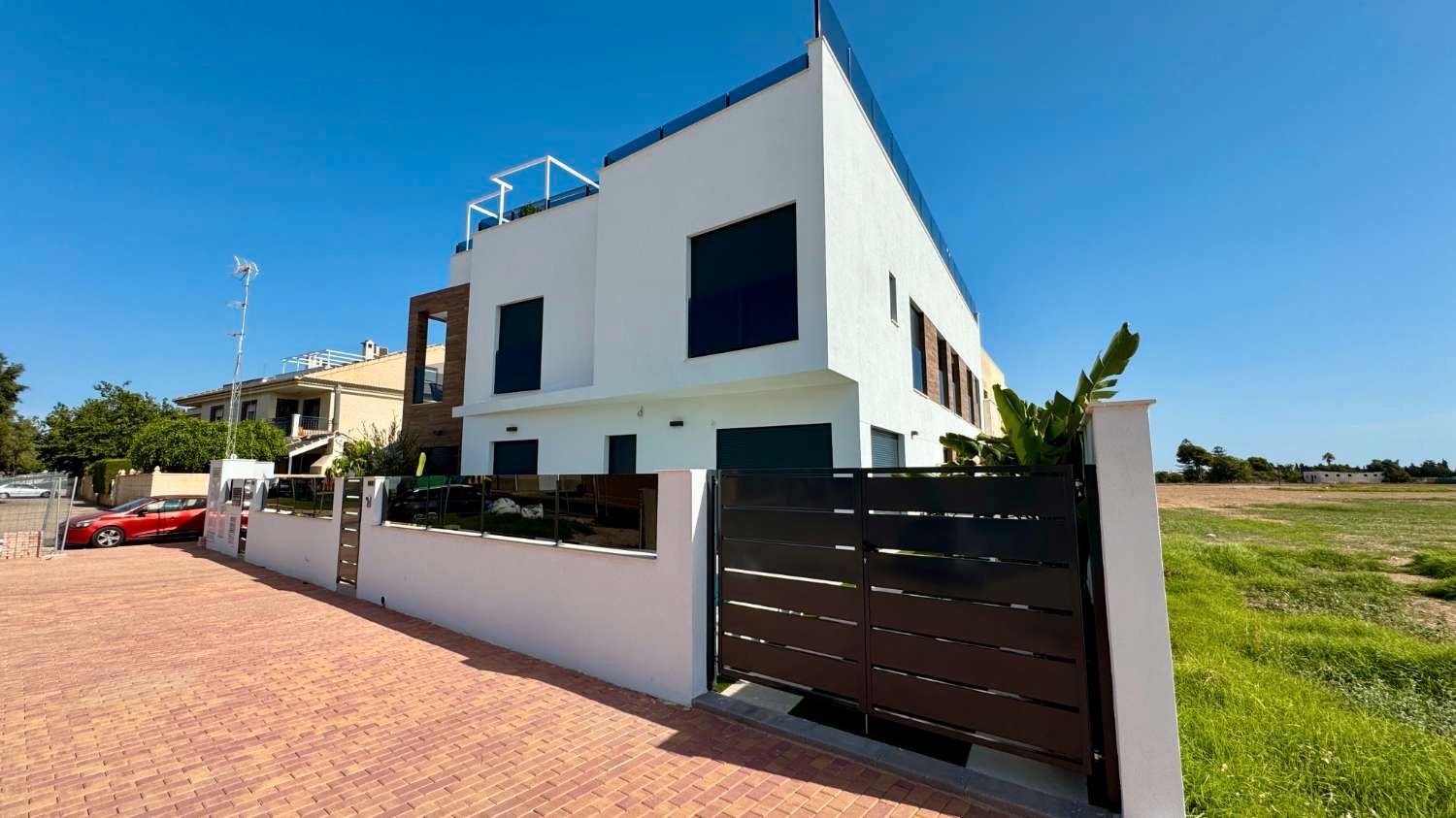 Exterior view of House or chalet for sale in San Pedro del Pinatar  with Air Conditioner, Heating and Terrace