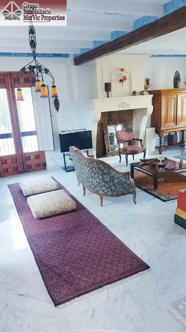 Wohnzimmer von Country house zum Verkauf in Benifato mit Terrasse
