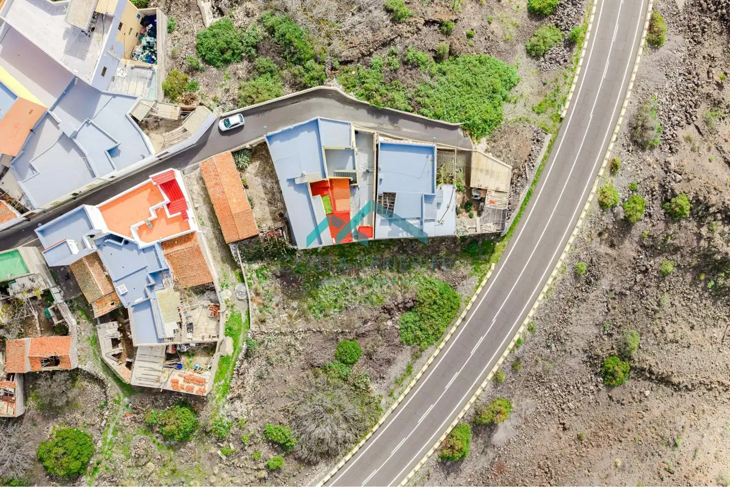Vista exterior de Residencial en venda en Santiago del Teide